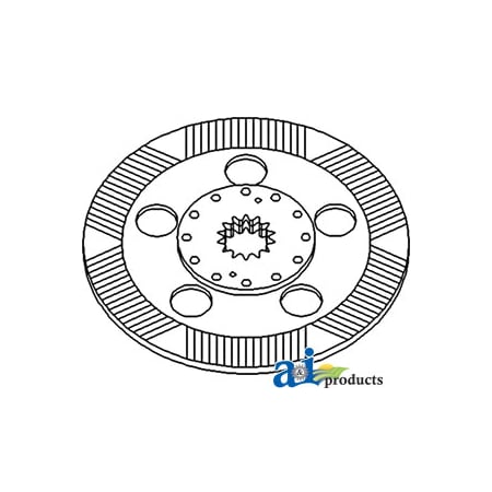 A & I Products Disc, Brake 12.3" x12.3" x0.3" A-AL112982